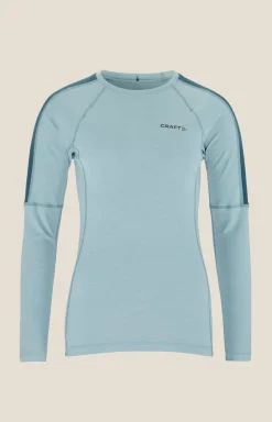 Craft Sportswear Underställ|Aktiva Underställ^ADV Wool Merino RN LS W Arona/Orion