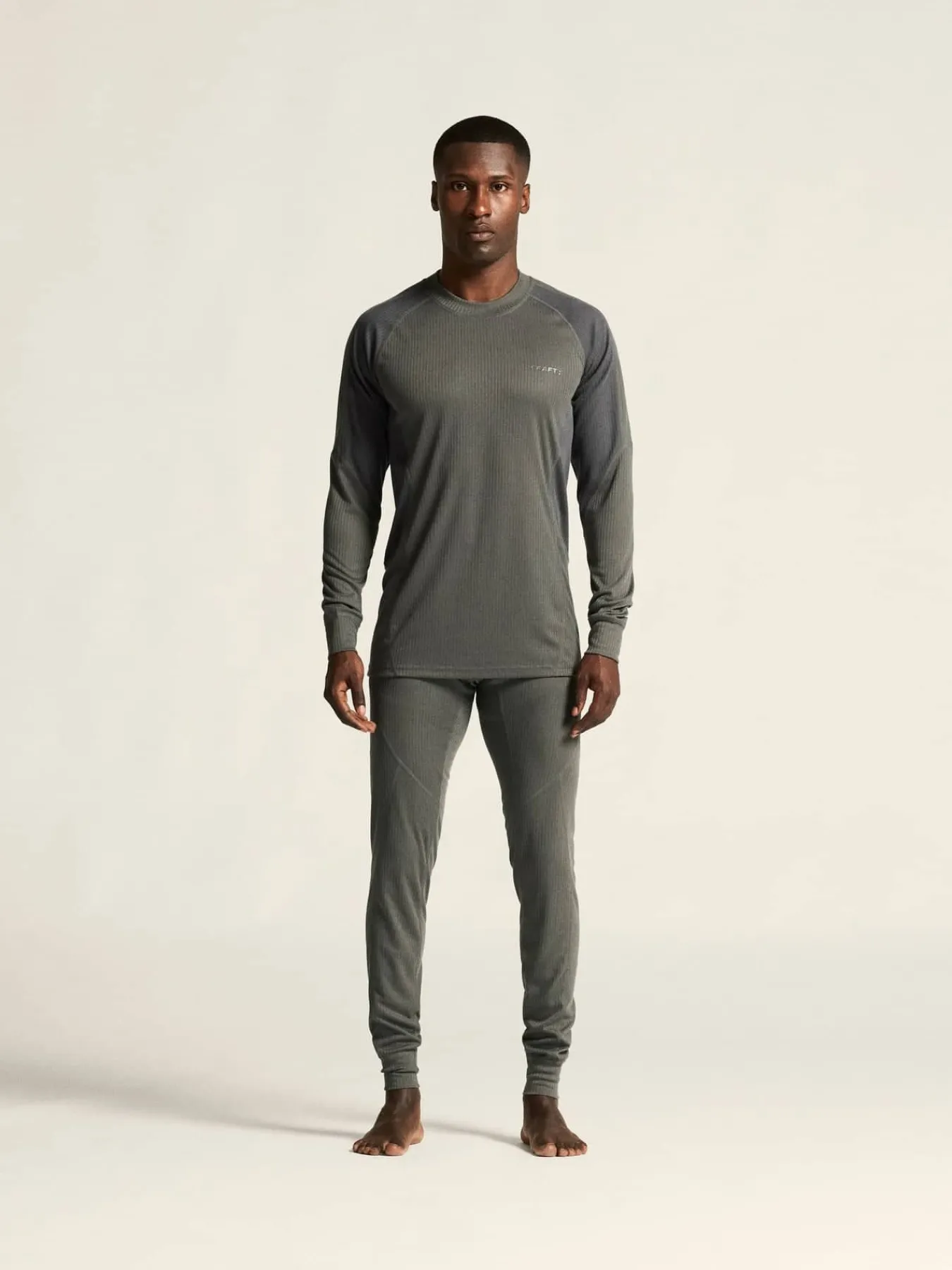 Craft Sportswear Underställ|Aktiva Underställ^Baselayer Set M Granite/Asphalt