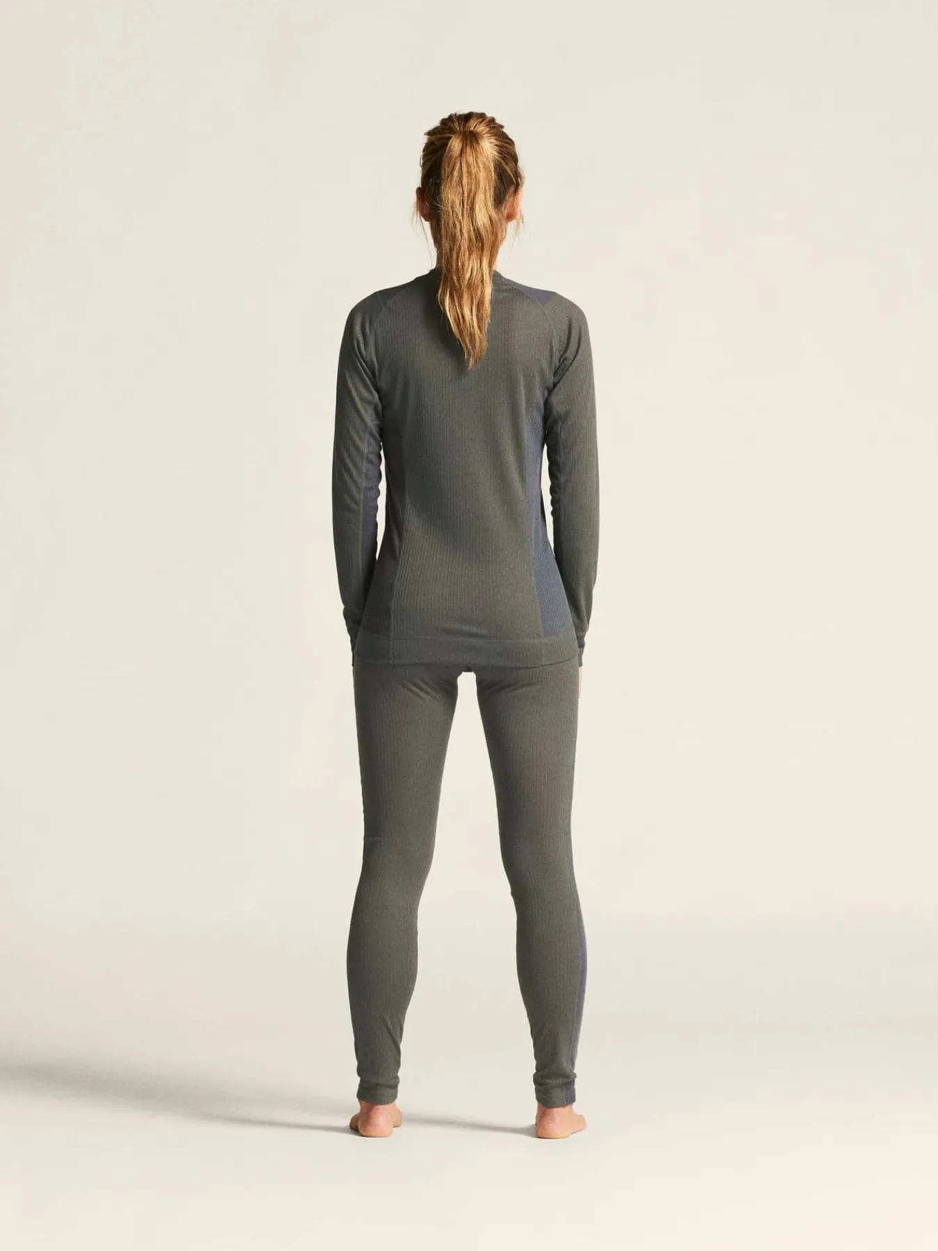 Craft Sportswear Underställ|Aktiva Underställ^Baselayer Set W Granite/Asphalt