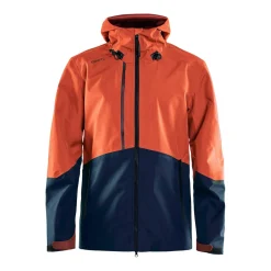 Craft Sportswear Jackor & Västar^Block shell jkt M Pepper/Dark Navy