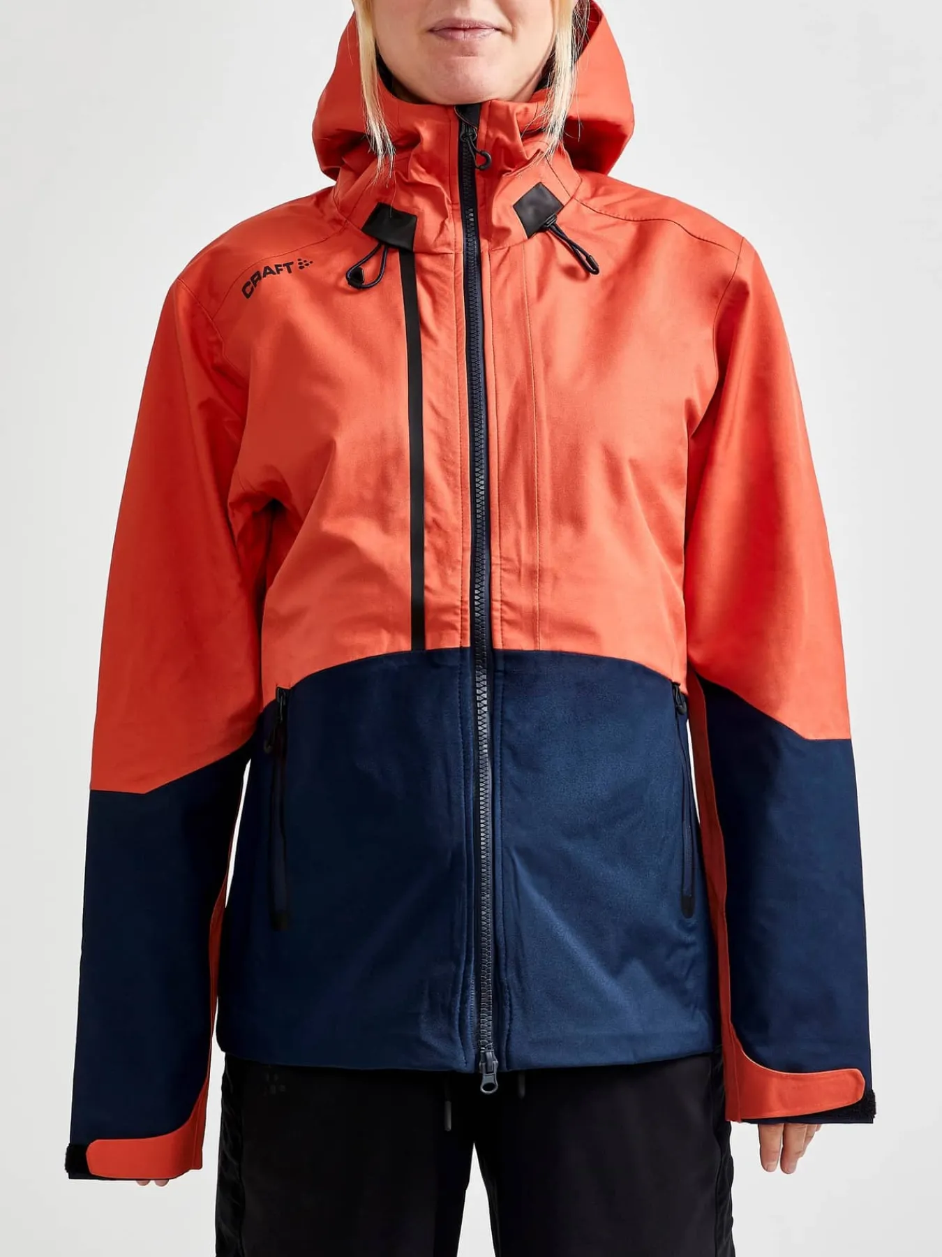 Craft Sportswear Jackor & Västar^Block shell jkt W Pepper/Dark Navy