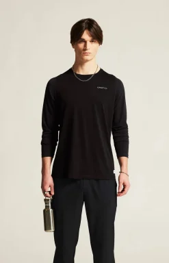 Craft Sportswear T-Shirts & Tröjor|Träning^Collective Bi-Blend Ls Tee M Black