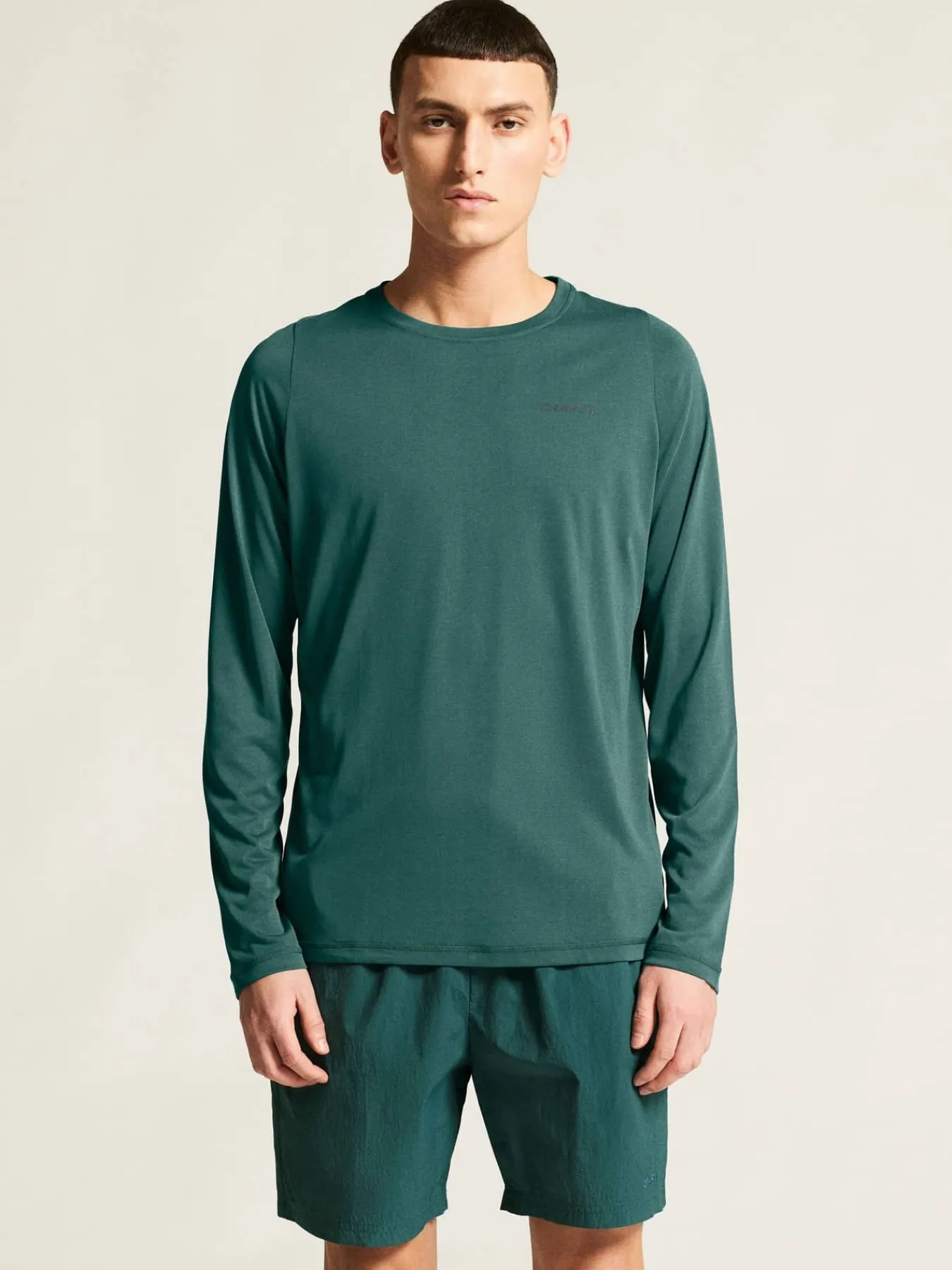 Craft Sportswear T-Shirts & Tröjor|Träning^Collective Bi-Blend Ls Tee M Peridot