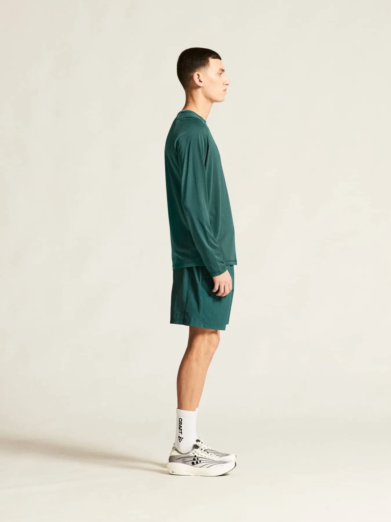 Craft Sportswear T-Shirts & Tröjor|Träning^Collective Bi-Blend Ls Tee M Peridot