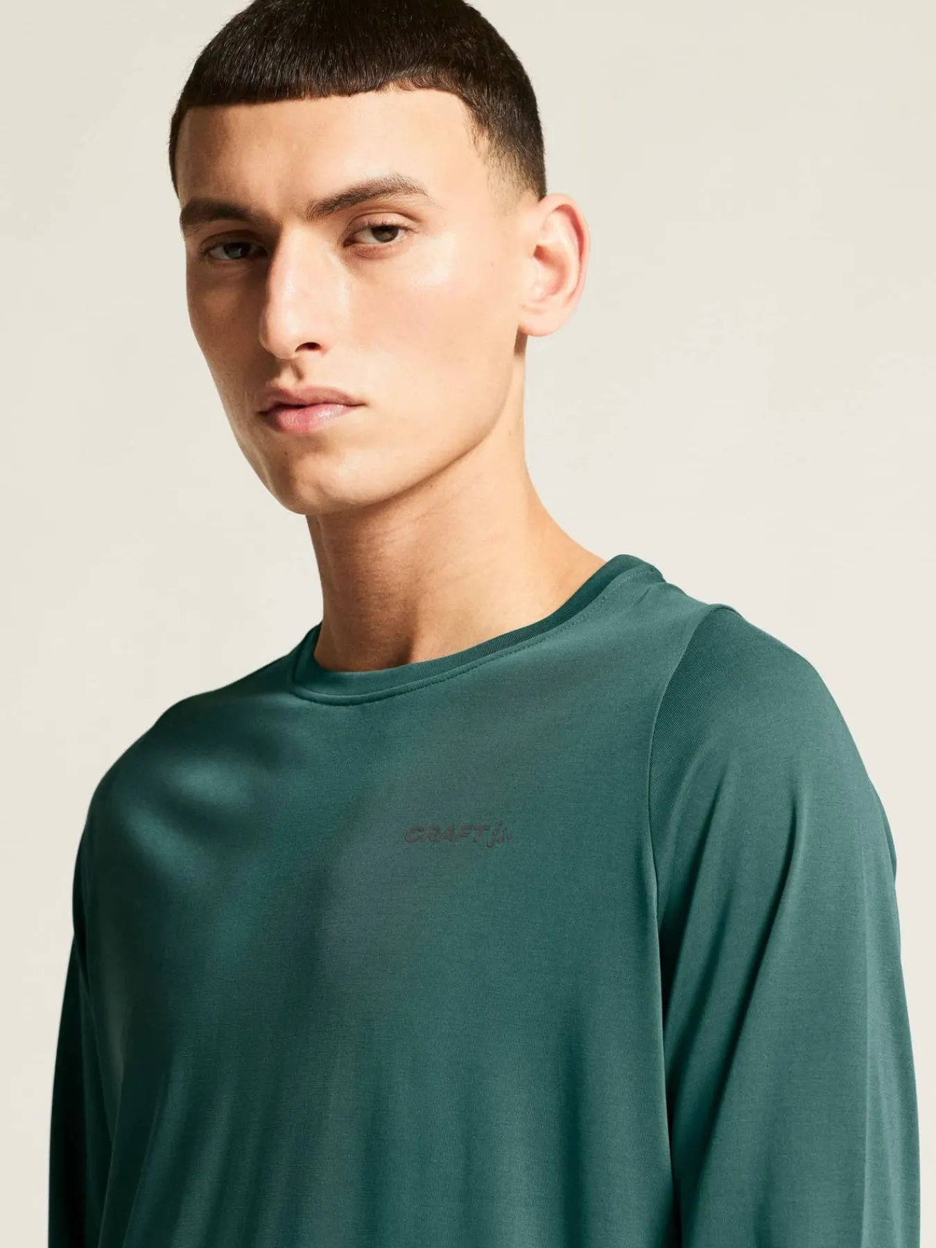 Craft Sportswear T-Shirts & Tröjor|Träning^Collective Bi-Blend Ls Tee M Peridot