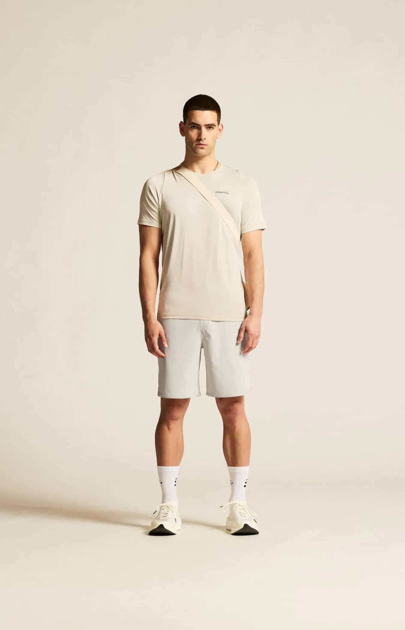 Craft Sportswear T-Shirts & Tröjor|Träning^Collective Bi-Blend Ss Tee M Plaster