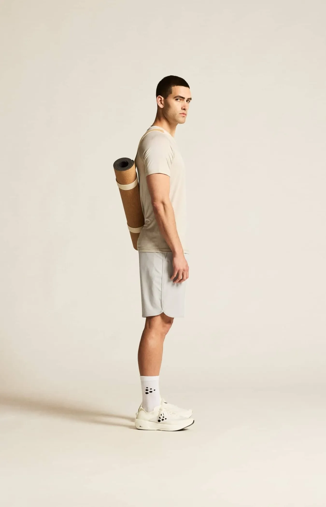 Craft Sportswear T-Shirts & Tröjor|Träning^Collective Bi-Blend Ss Tee M Plaster