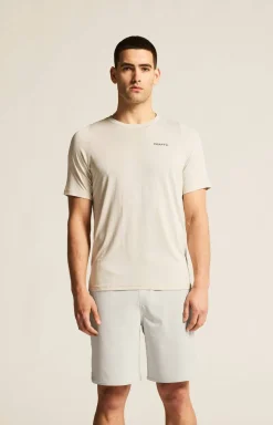 Craft Sportswear T-Shirts & Tröjor|Träning^Collective Bi-Blend Ss Tee M Plaster