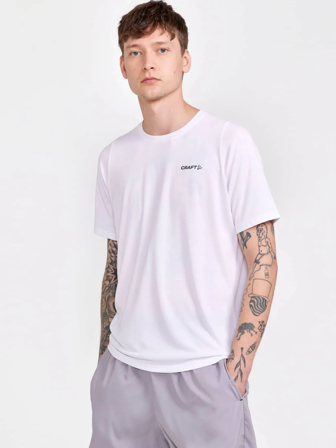 Craft Sportswear T-Shirts & Tröjor^Collective Bi-Blend Ss Tee M White