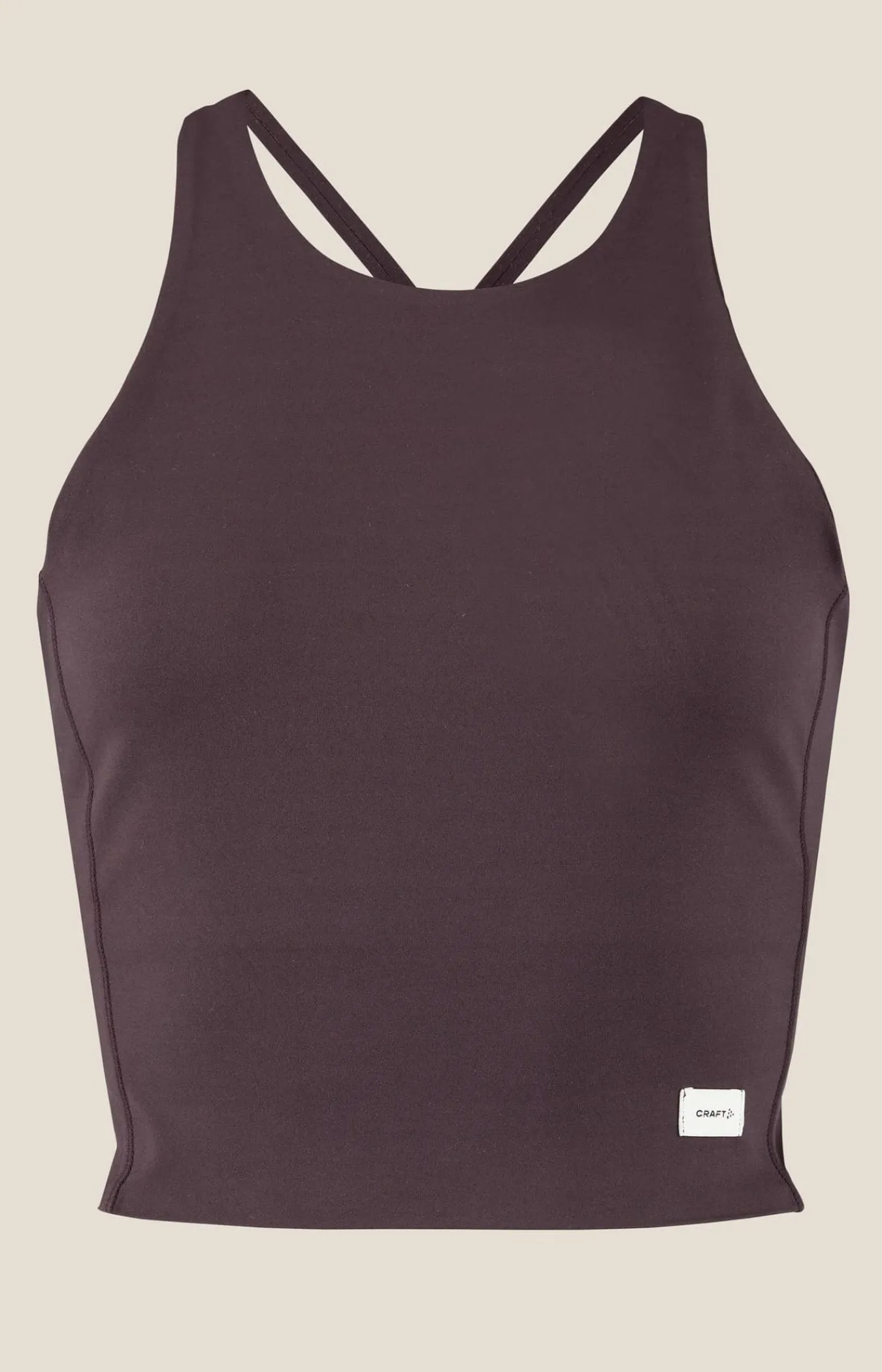 Craft Sportswear Linnen|Träning^Collective Cropped Singlet W Dk Plum