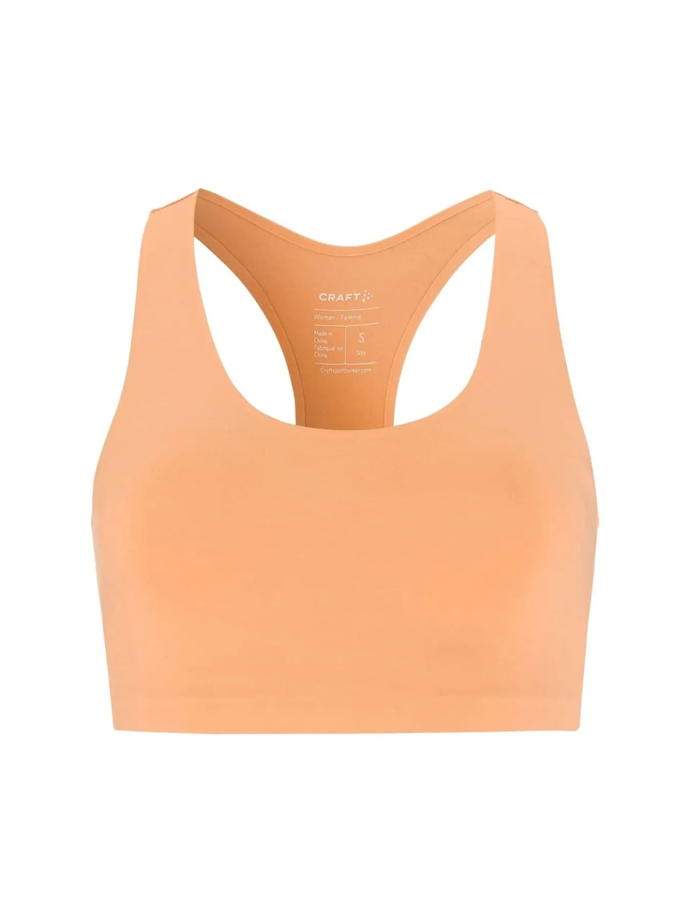 Craft Sportswear Sport-Bhar|Träning^Collective Padded Sports Bra W Apricot