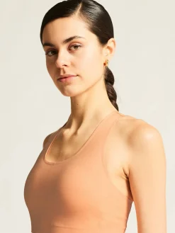 Craft Sportswear Sport-Bhar|Träning^Collective Padded Sports Bra W Apricot