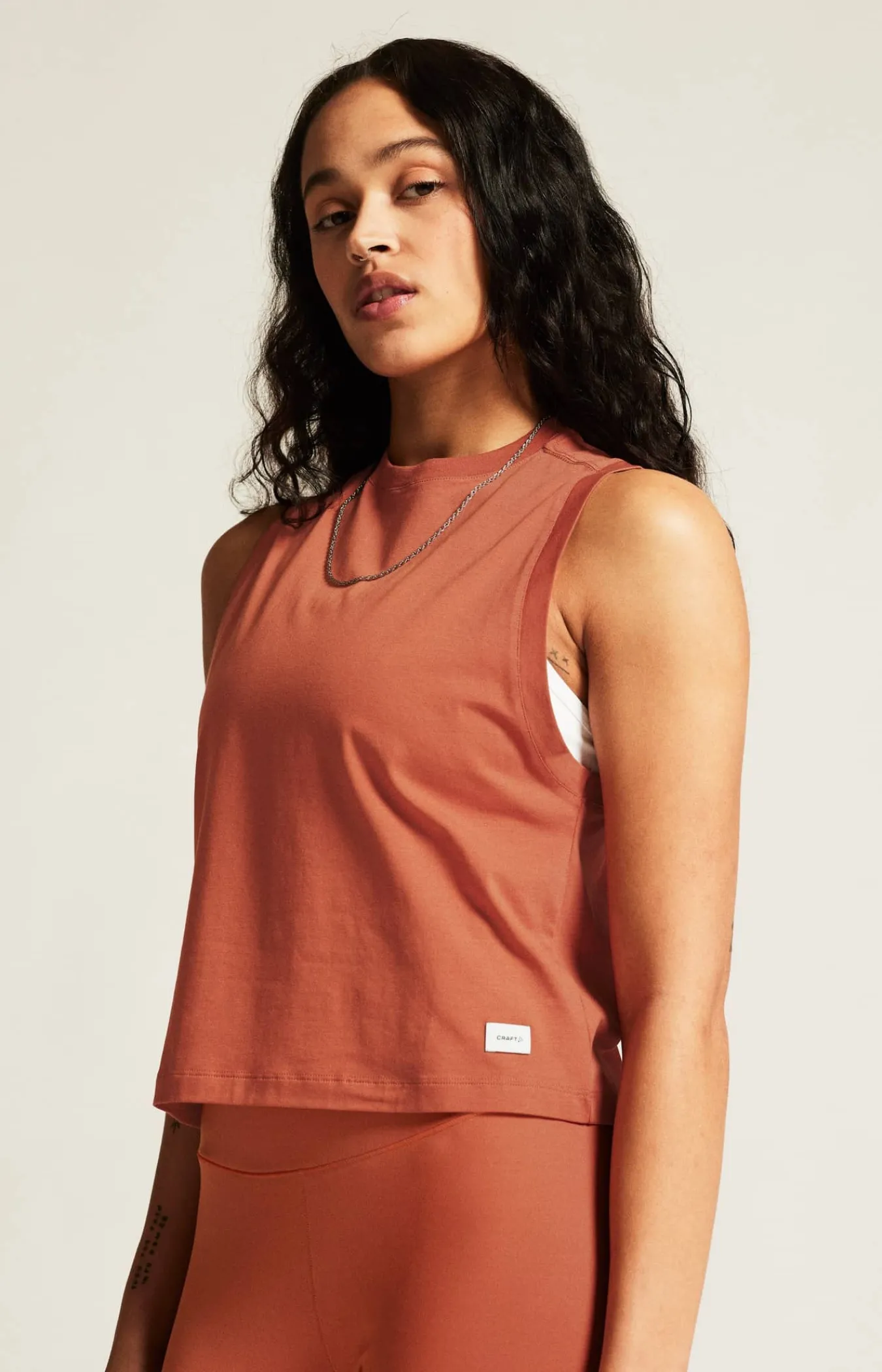 Craft Sportswear Linnen|Träning^Collective Relaxed Sl Tee W Sequoia