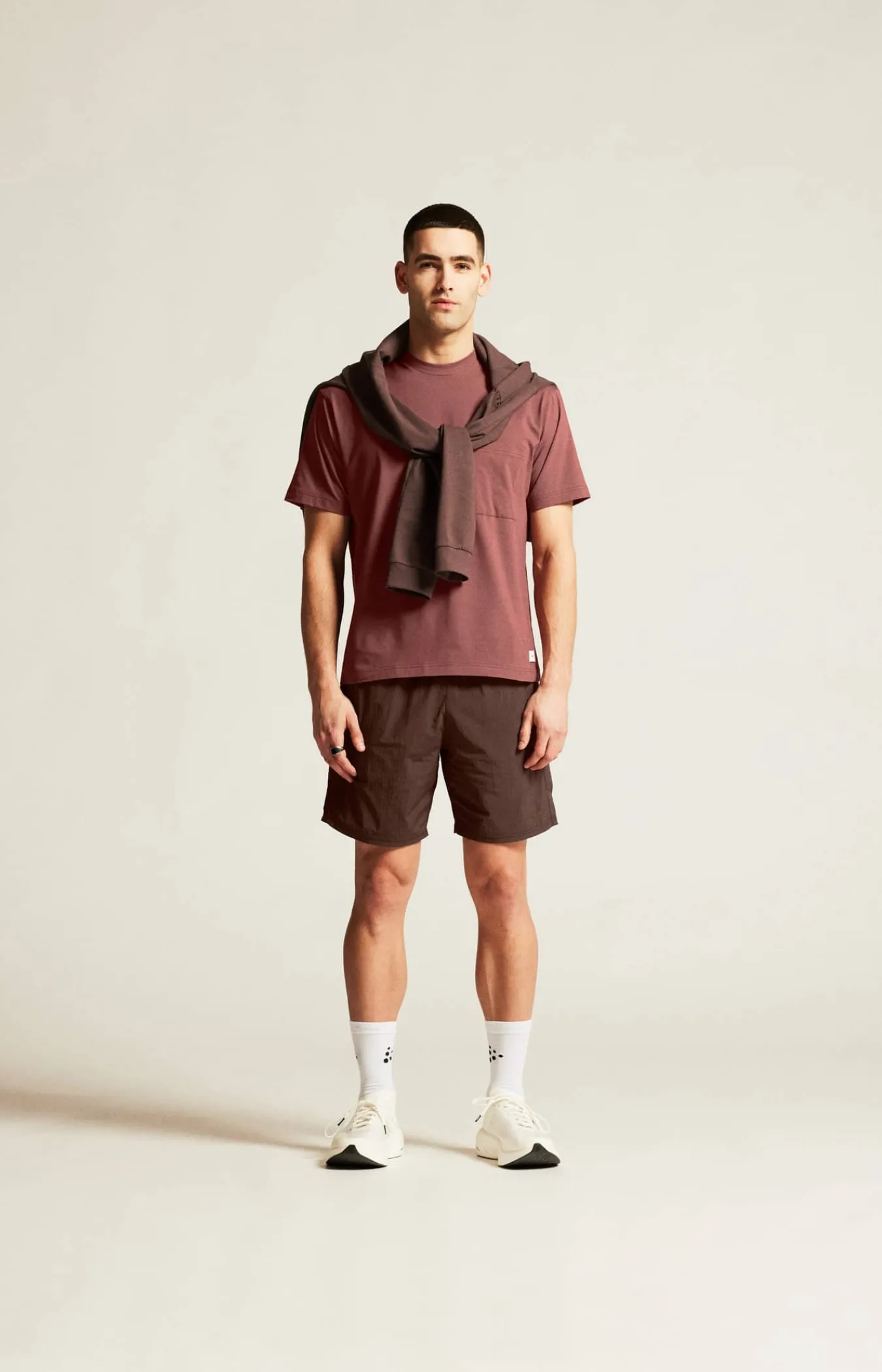 Craft Sportswear T-Shirts & Tröjor|Träning^Collective Relaxed SS Tee M Rose Brown