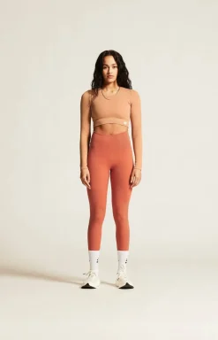 Craft Sportswear Träning^Collective Rib Cropped Ls Top W Syrup