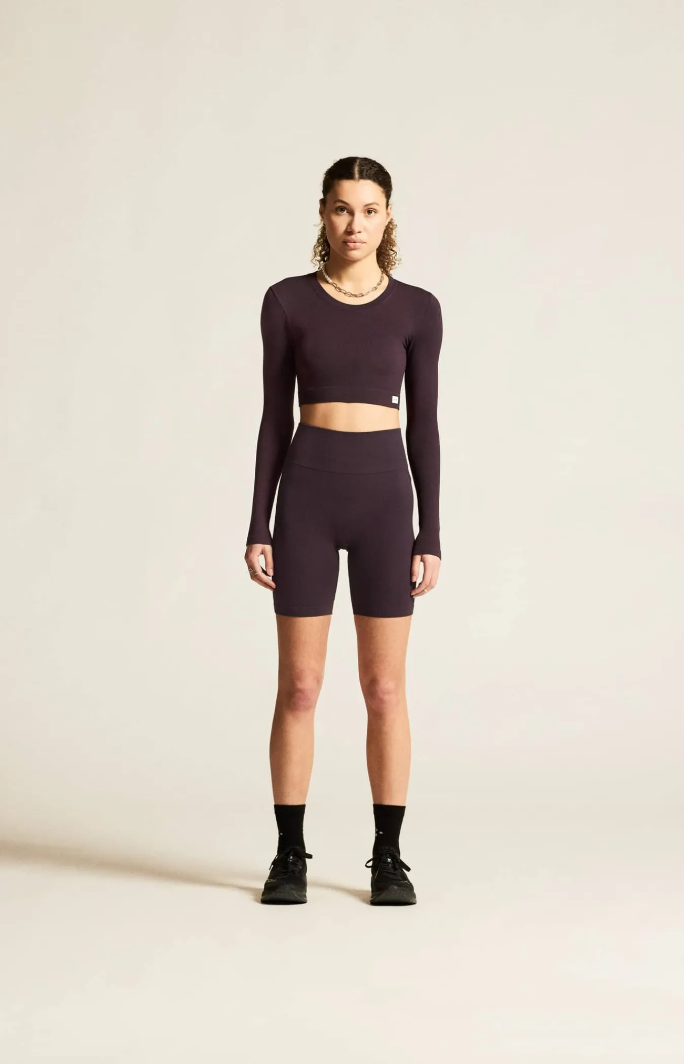 Craft Sportswear Tights|Träning^Collective Rib Short Tights W Dk Plum