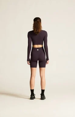 Craft Sportswear Tights|Träning^Collective Rib Short Tights W Dk Plum