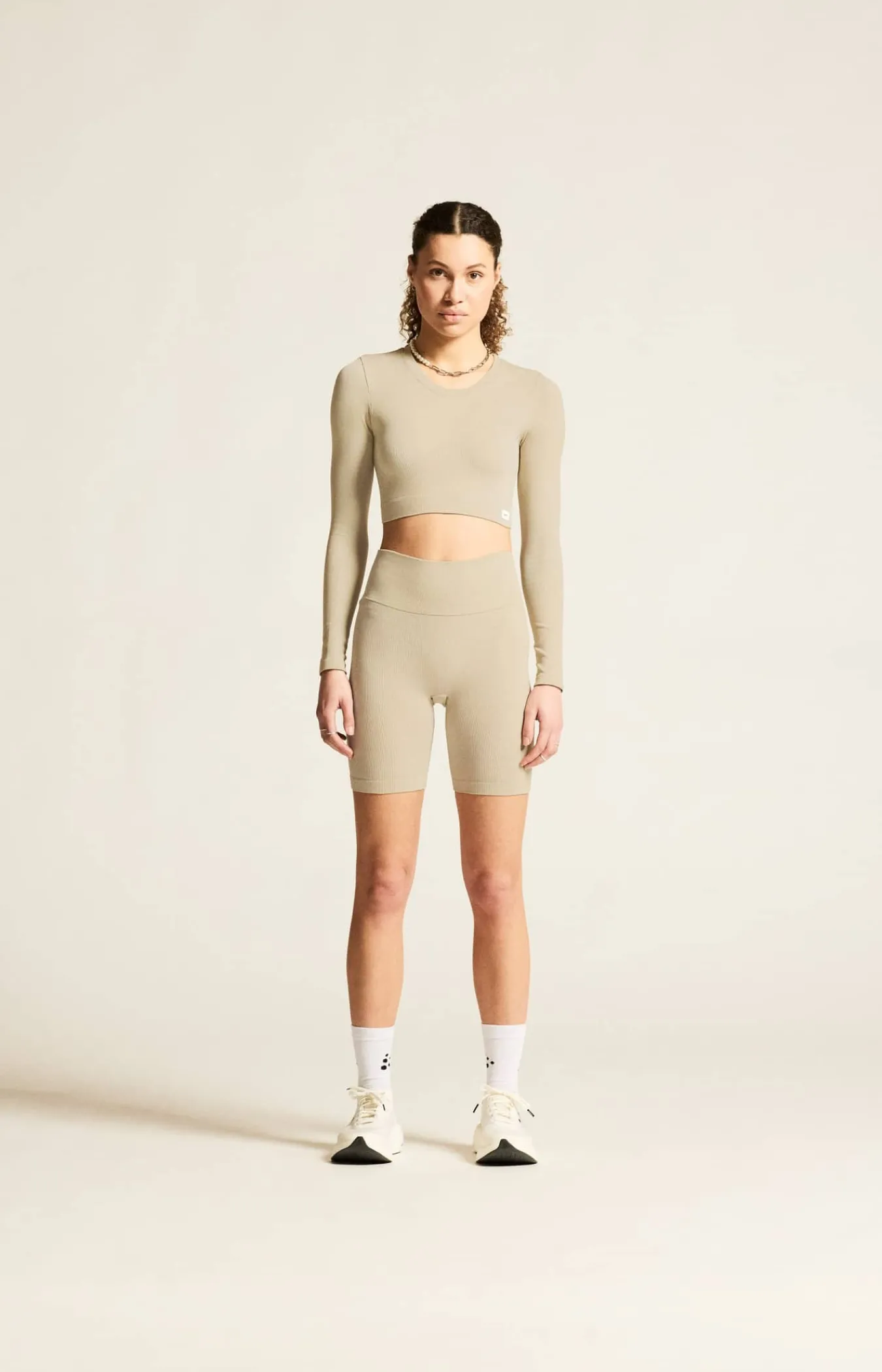 Craft Sportswear Tights|Träning^Collective Rib Short Tights W Hay