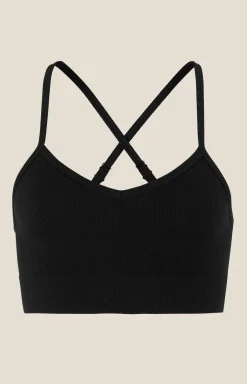 Craft Sportswear Sport-Bhar|Träning^Collective Rib Strap Sports Bra W Black