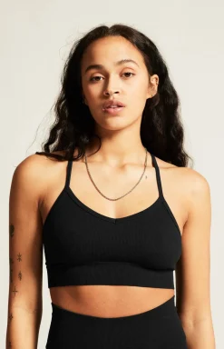 Craft Sportswear Sport-Bhar|Träning^Collective Rib Strap Sports Bra W Black