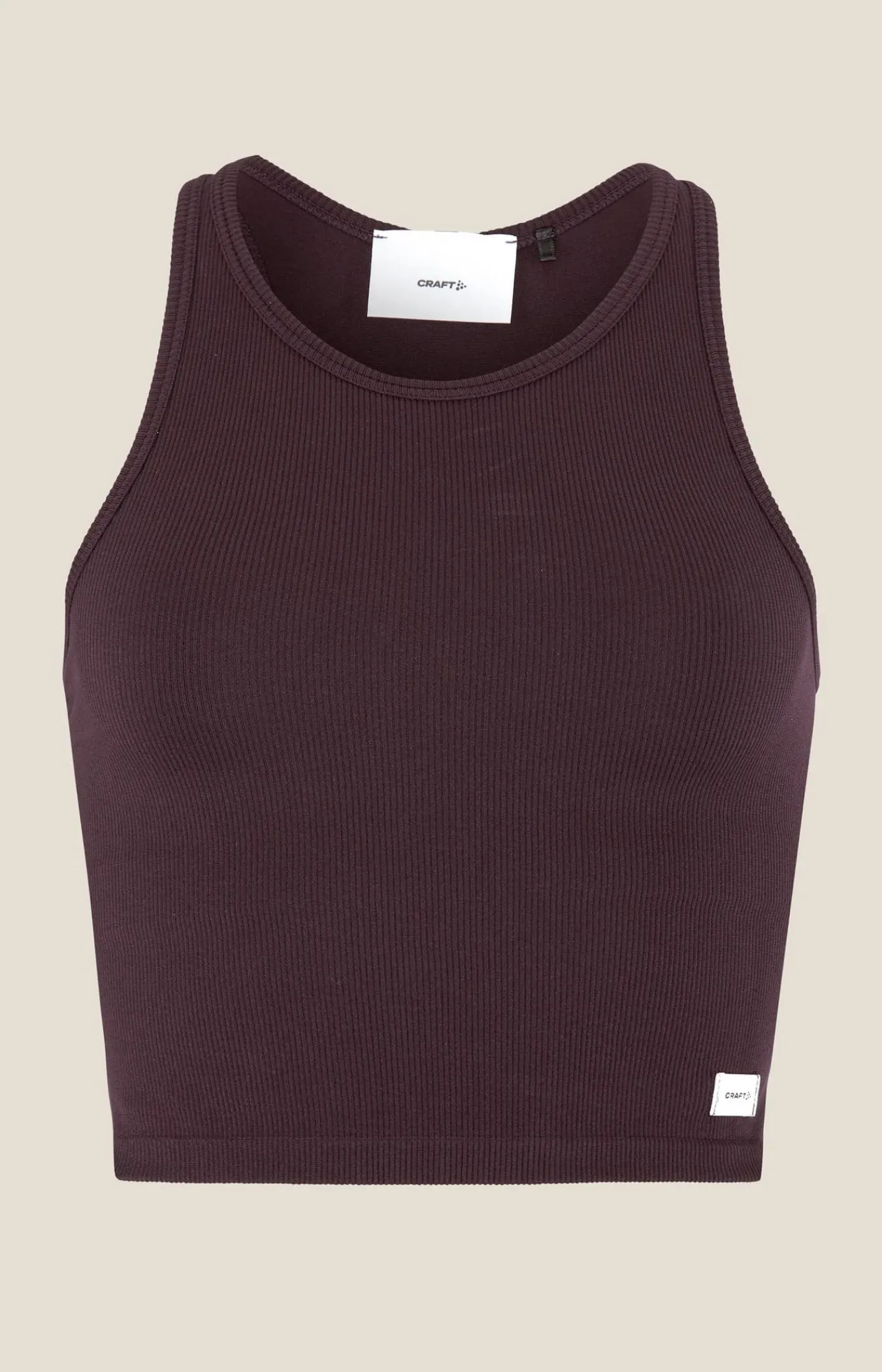 Craft Sportswear Linnen|Träning^Collective Rib Tank Top W Dk Plum