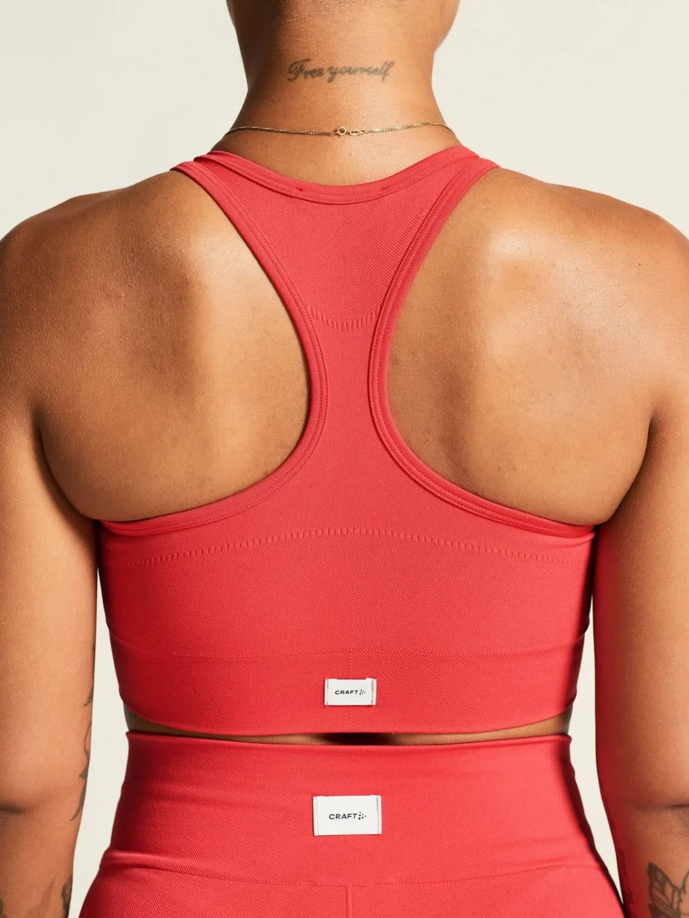 Craft Sportswear Sport-Bhar|Träning^Collective Seamless Bra W Poppy