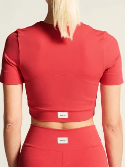 Craft Sportswear Träning^Collective Seamless Cropped SS Top W Poppy