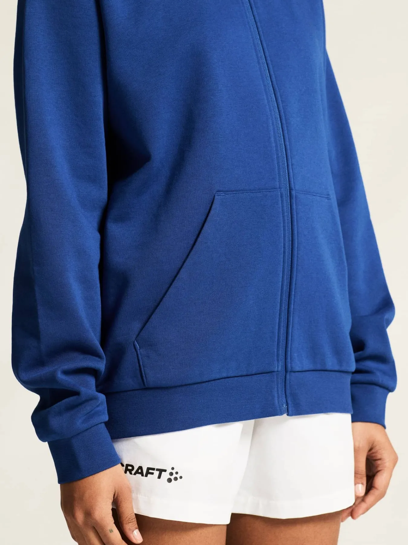 Craft Sportswear Hoodies & Sweatshirts|Teamwear^Community 2.0 Logo FZ Hoodie W Club Cobolt