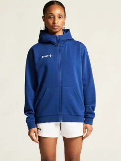Craft Sportswear Hoodies & Sweatshirts|Teamwear^Community 2.0 Logo FZ Hoodie W Club Cobolt
