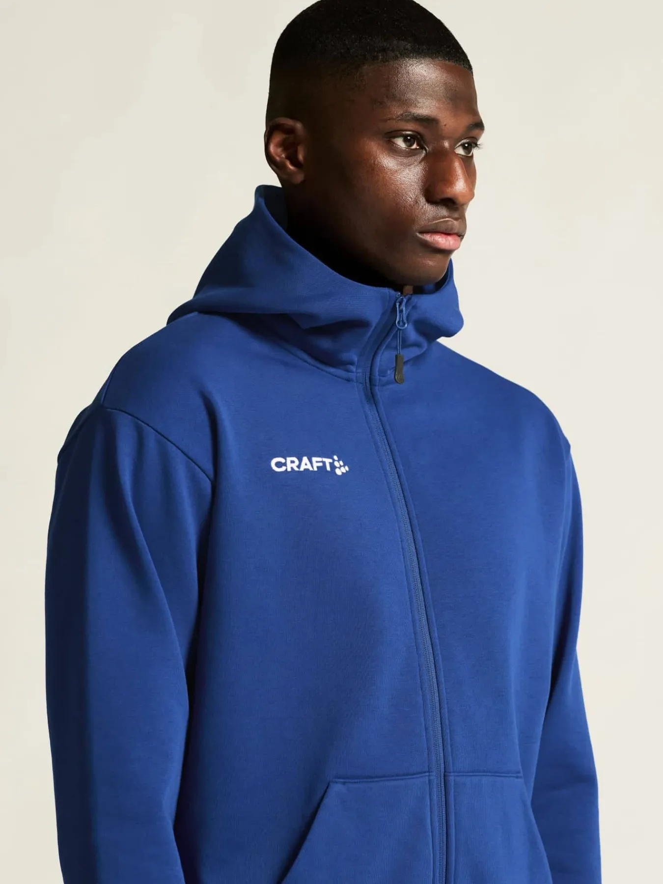 Craft Sportswear Hoodies & Sweatshirts|Teamwear^Community 2.0 Logo FZ Hoodie M Club Cobolt