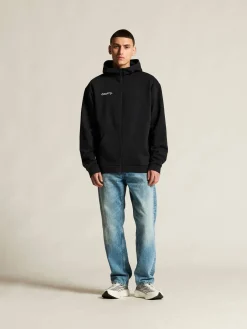 Craft Sportswear Hoodies & Sweatshirts|Teamwear^Community 2.0 Logo FZ Hoodie M Black