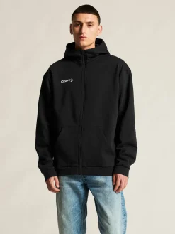 Craft Sportswear Hoodies & Sweatshirts|Teamwear^Community 2.0 Logo FZ Hoodie M Black