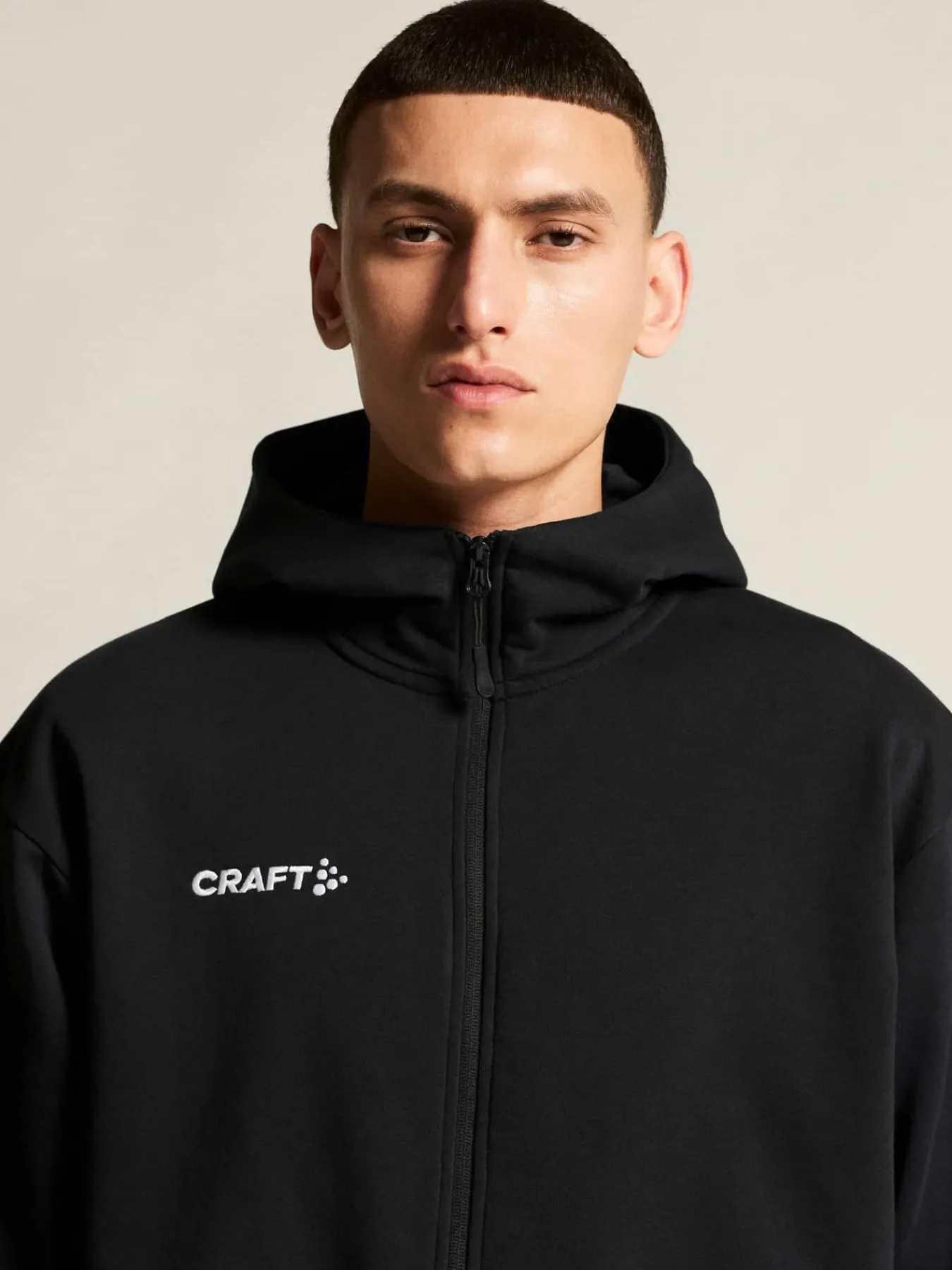 Craft Sportswear Hoodies & Sweatshirts|Teamwear^Community 2.0 Logo FZ Hoodie M Black