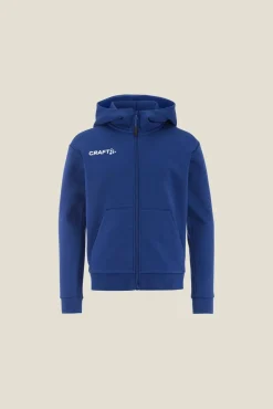 Craft Sportswear Sweatshirts & Hoodies^Community 2.0 Logo Fz Hoodie Jr Club Cobolt