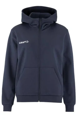 Craft Sportswear Hoodies & Sweatshirts|Teamwear^Community 2.0 Logo FZ Hoodie W Navy