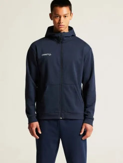 Craft Sportswear Hoodies & Sweatshirts|Teamwear^Community 2.0 Logo FZ Hoodie M Navy