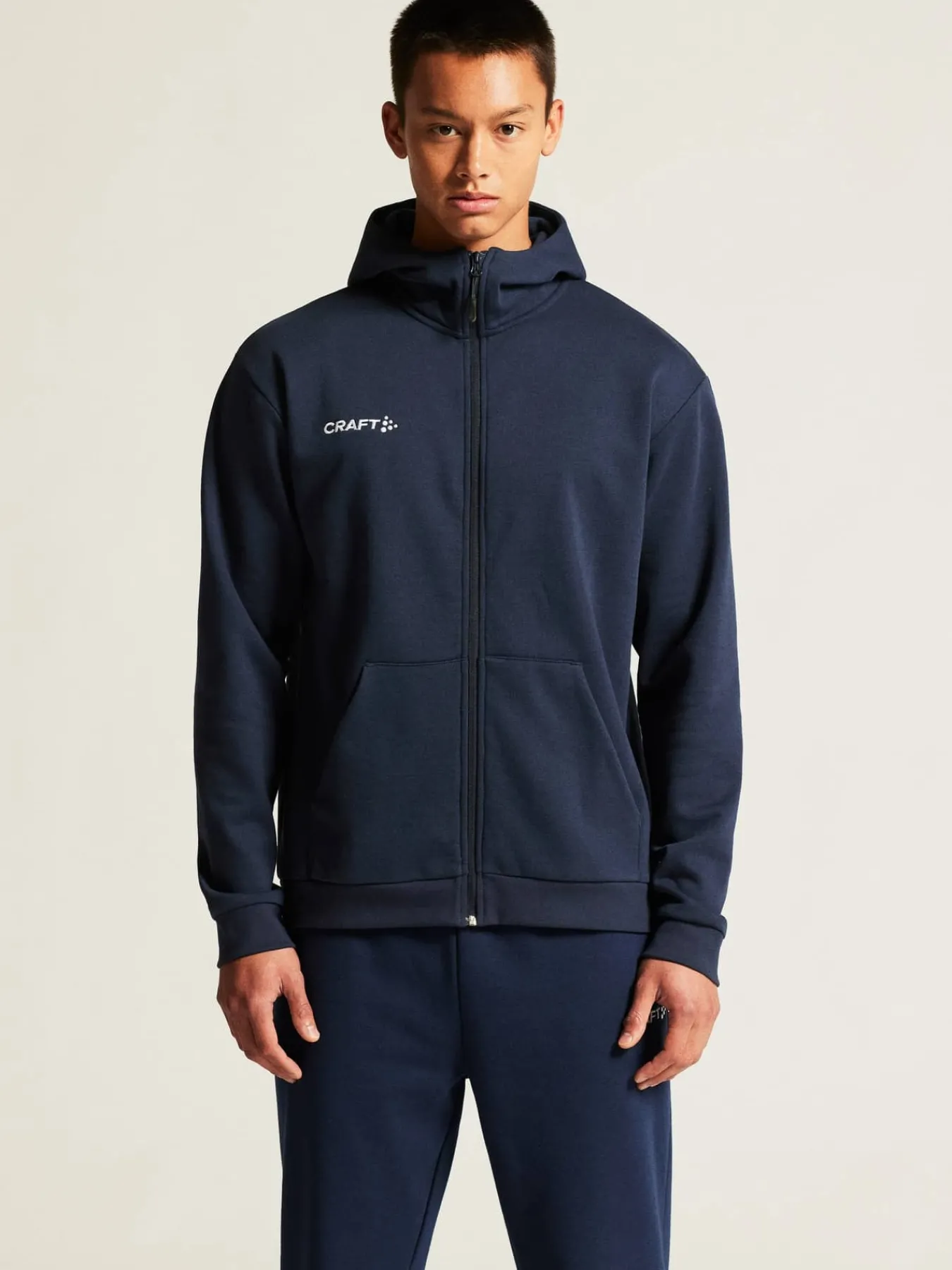 Craft Sportswear Hoodies & Sweatshirts|Teamwear^Community 2.0 Logo FZ Hoodie M Navy