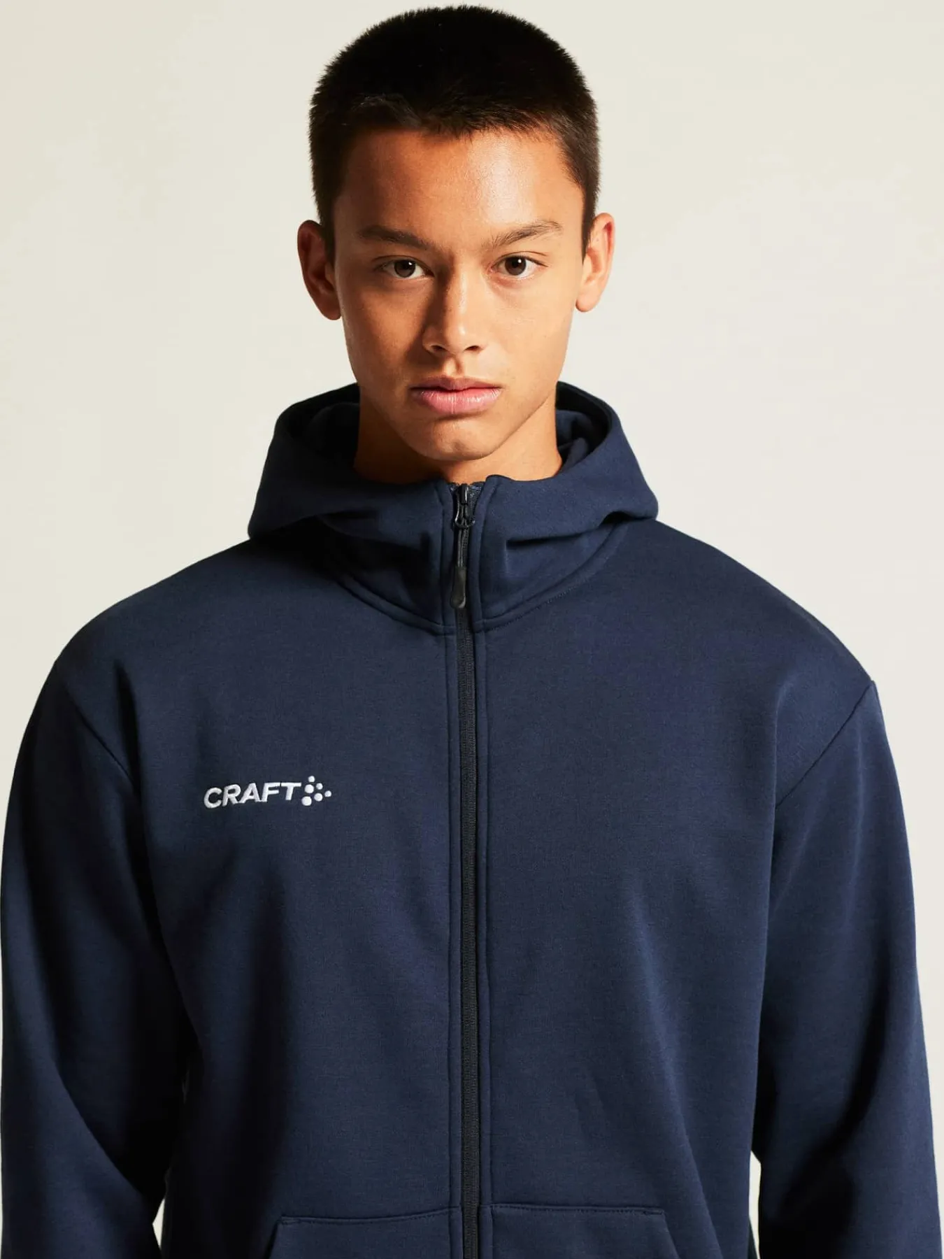 Craft Sportswear Hoodies & Sweatshirts|Teamwear^Community 2.0 Logo FZ Hoodie M Navy