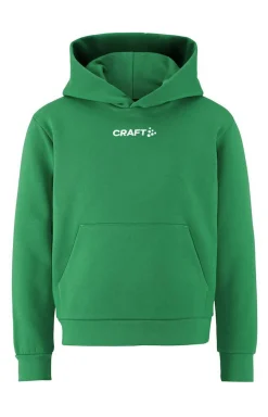 Craft Sportswear Sweatshirts & Hoodies^Community 2.0 Logo Hoodie Jr Team Green