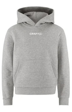 Craft Sportswear Sweatshirts & Hoodies^Community 2.0 Logo Hoodie Jr Grey melange