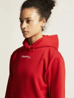Craft Sportswear Hoodies & Sweatshirts|Teamwear^Community 2.0 Logo Hoodie W Bright red