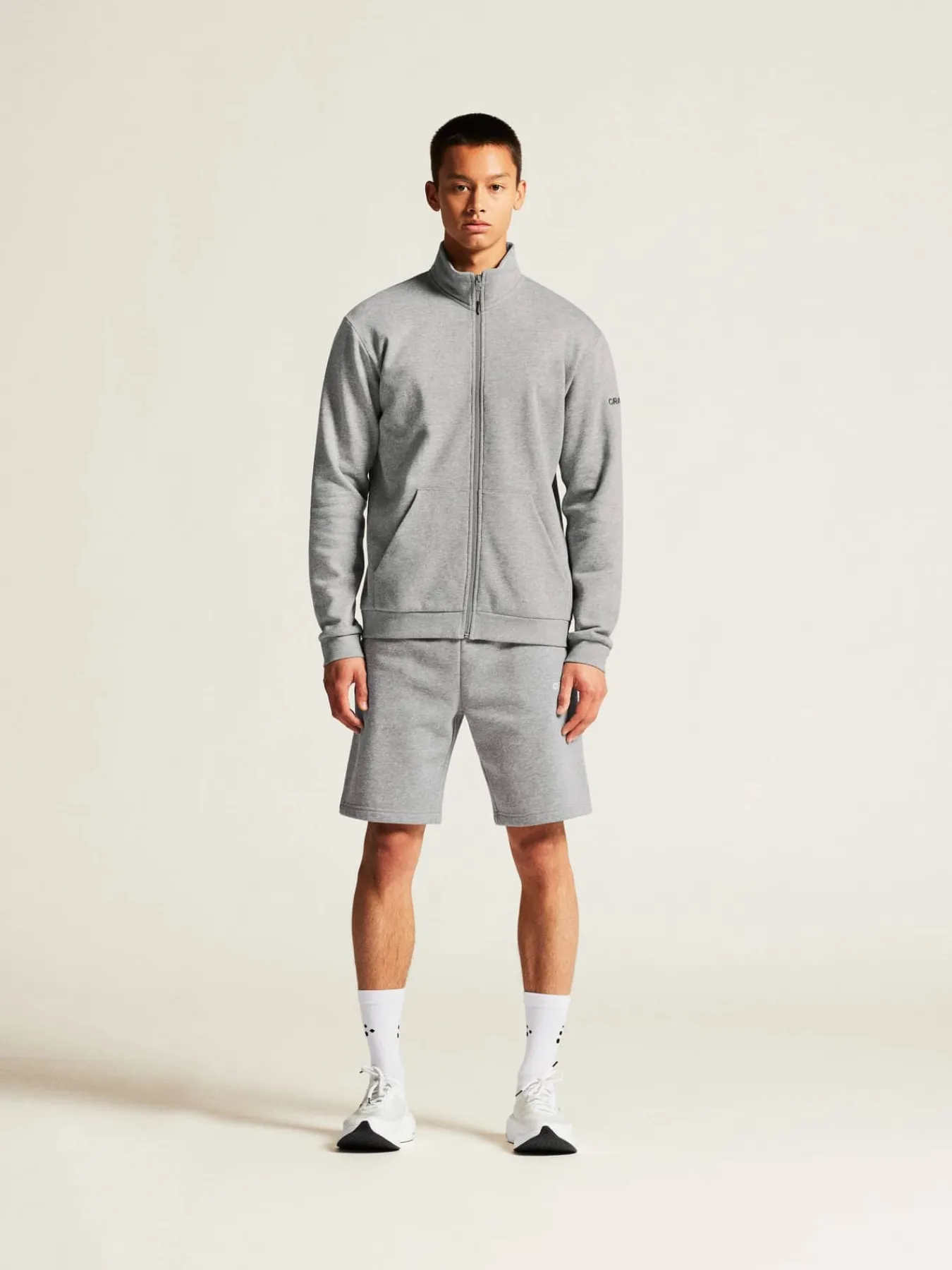 Craft Sportswear Hoodies & Sweatshirts|Teamwear^Community 2.0 Zip Jacket M Grey melange