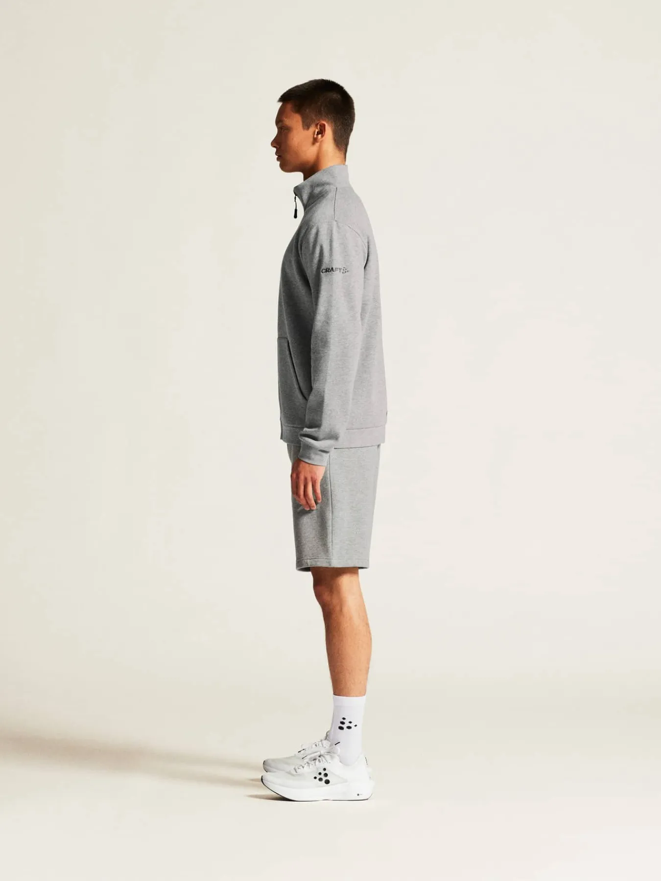 Craft Sportswear Hoodies & Sweatshirts|Teamwear^Community 2.0 Zip Jacket M Grey melange