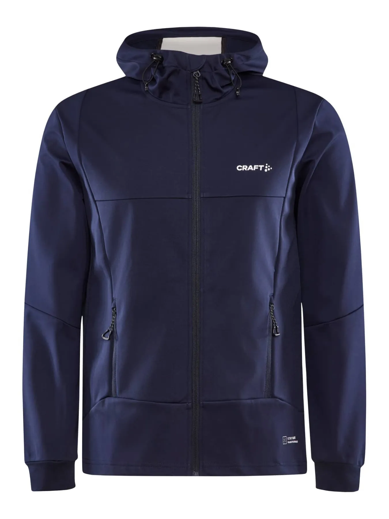 Craft Sportswear Jackor & Västar|Längdskidor^Core Backcountry Hood Jacket M Blaze-Tofu