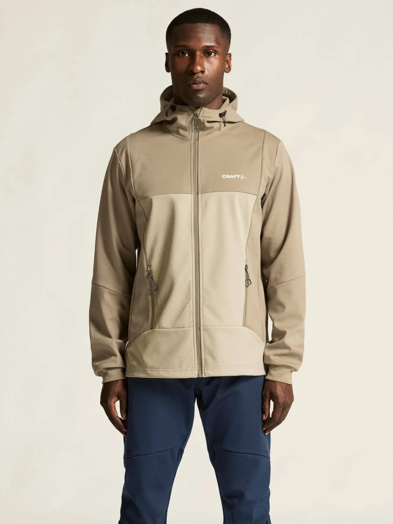 Craft Sportswear Jackor & Västar|Längdskidor^Core Backcountry Hood Jacket M Taupe/Hay
