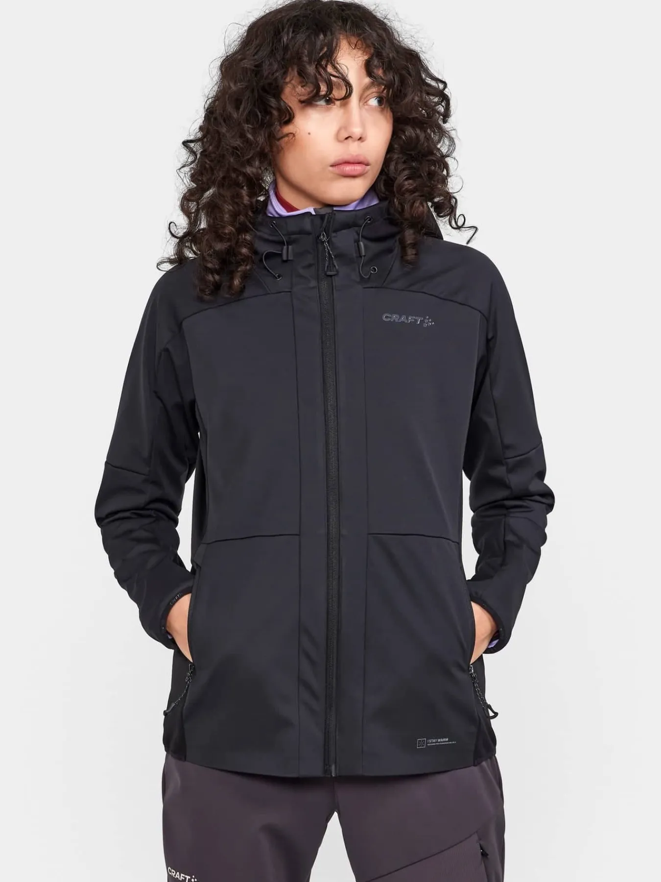 Craft Sportswear Jackor & Västar|Längdskidor^Core Backcountry Hood Jacket W Black