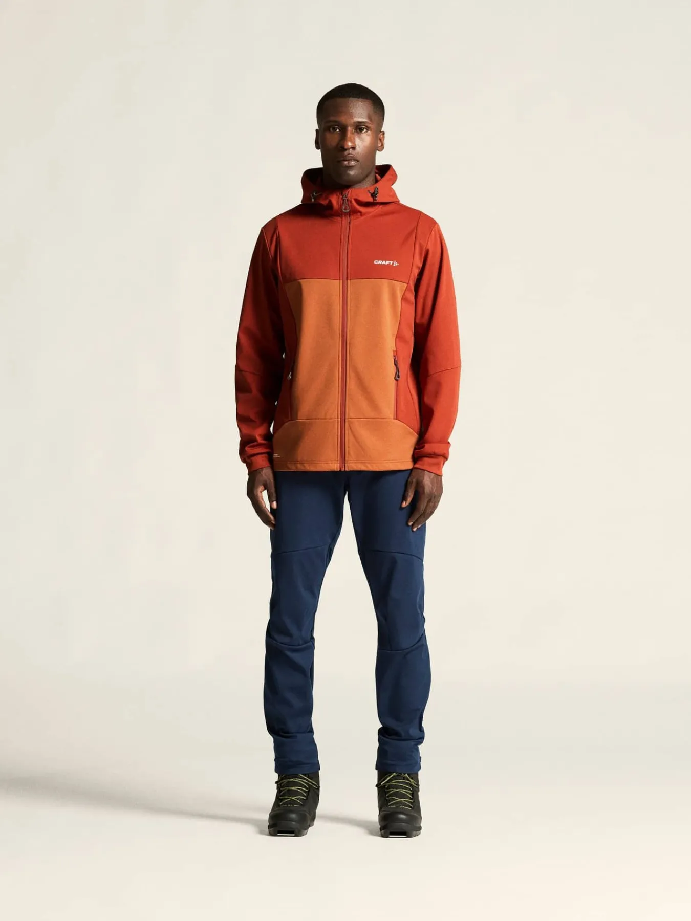 Craft Sportswear Jackor & Västar|Längdskidor^Core Backcountry Hood Jacket M Ochre/Buff