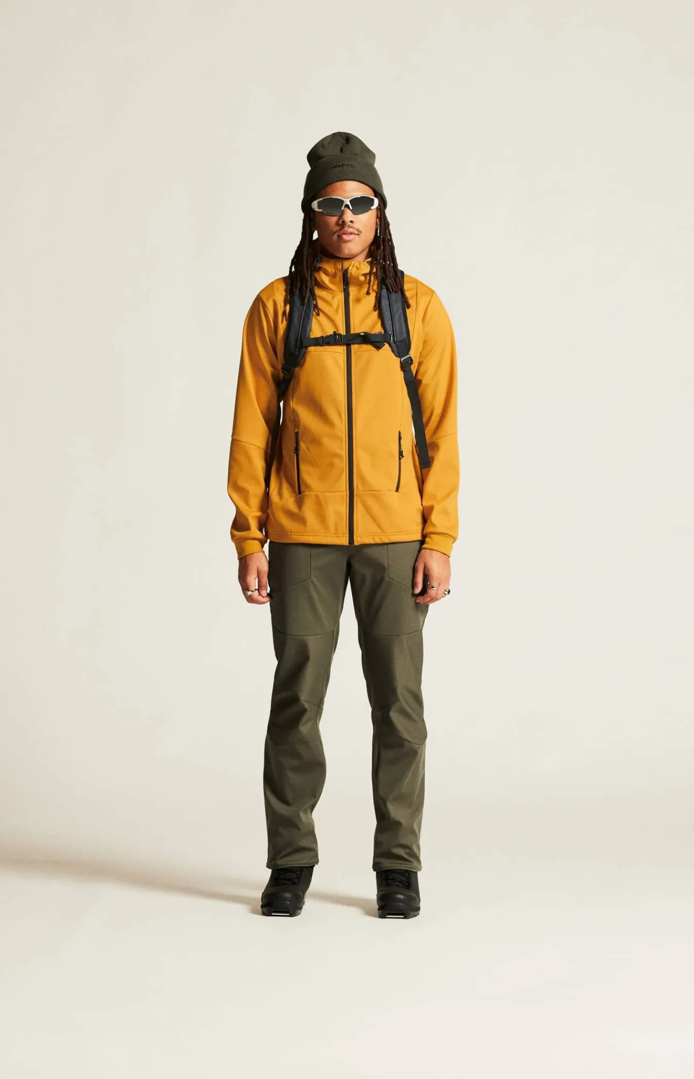 Craft Sportswear Jackor & Västar|Längdskidor^Core Backcountry Hood Jacket M Turmeric