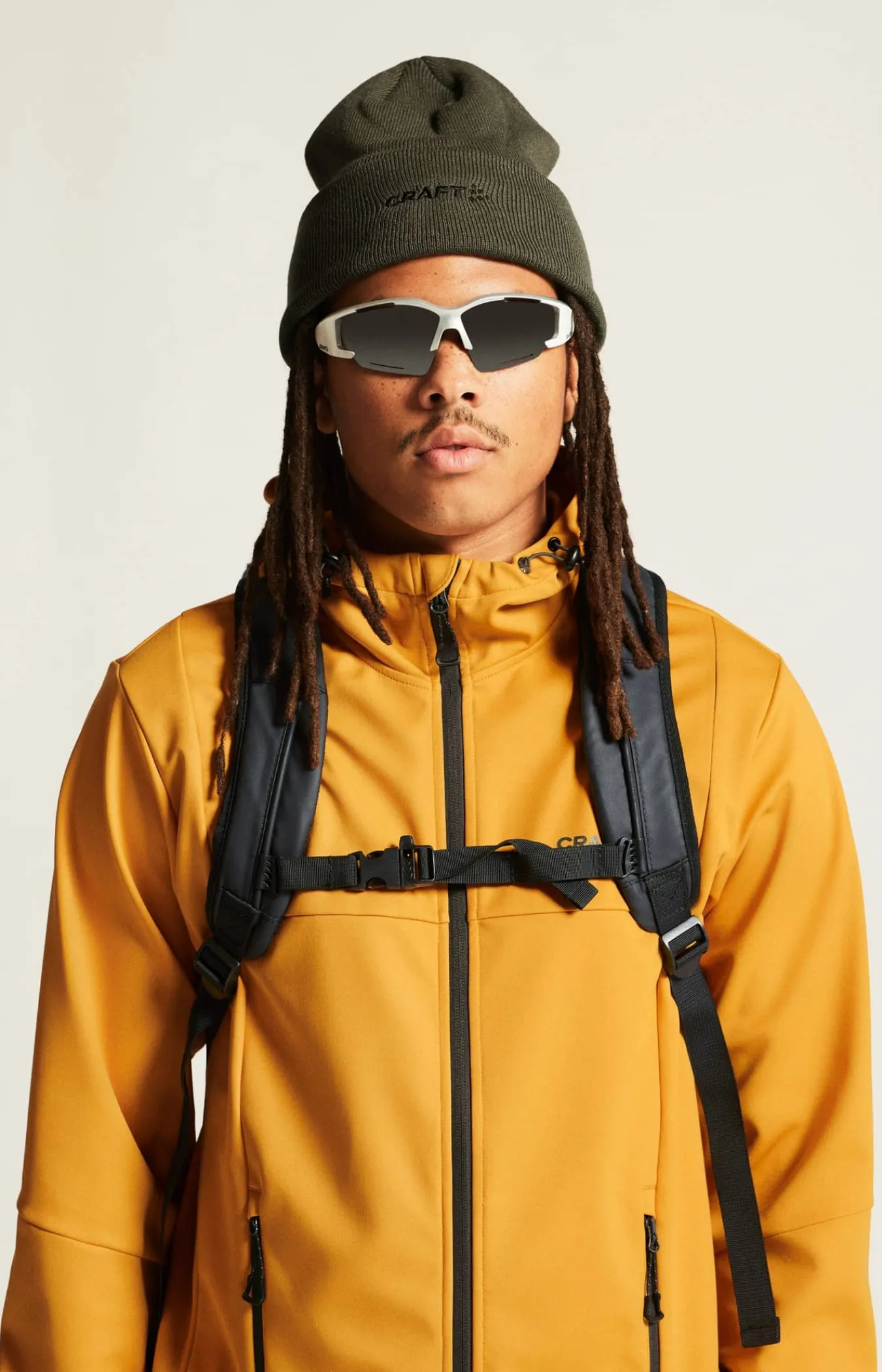 Craft Sportswear Jackor & Västar|Längdskidor^Core Backcountry Hood Jacket M Turmeric
