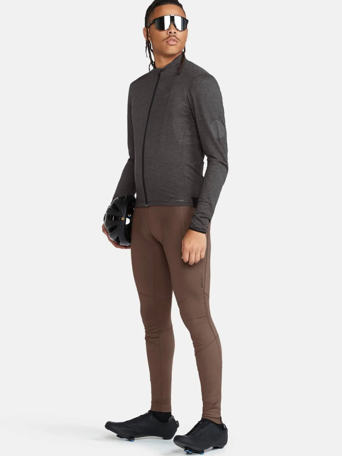 Craft Sportswear T-Shirts & Tröjor^Core Bike Essence Wool LS Jersey M Black-Melange